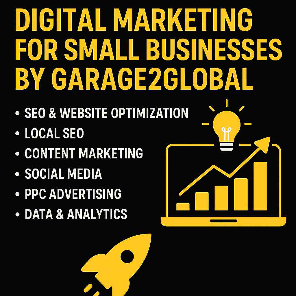 Digital Marketing for Small Businesses by Garage2Global