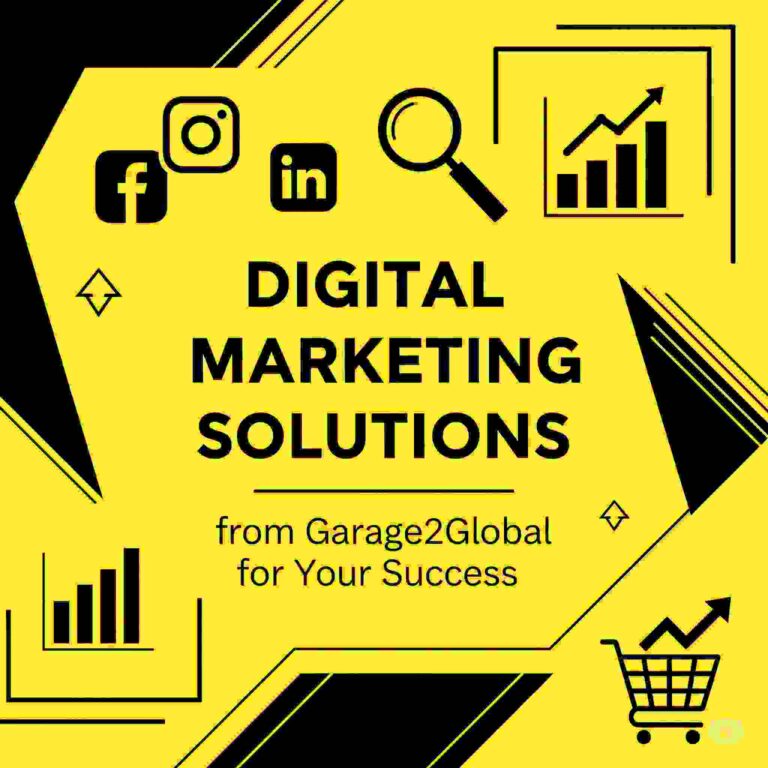 Digital Marketing Solutions from Garage2Global for Your Success
